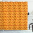 thumbnail image 1 of Ambesonne Orange and Yellow Shower Curtain, Slices, 69"Wx70"L, Earth Yellow Marigold, 1 of 2