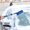 A, variant on Riforla Functional Snow Removal Tool Long Handle Snow Brush & Scraper for Cars Non Damaging Winter Frost Removal Solution Car Exterior Accessories A