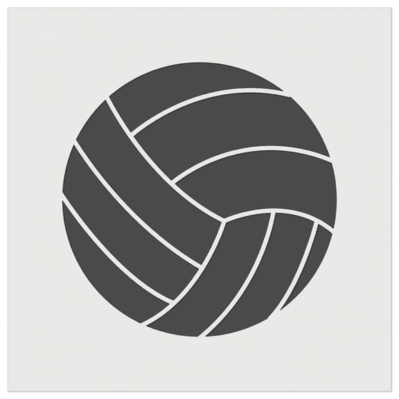 Volleyball Sport DIY Cookie Wall Craft Stencil - 5.5 Inch