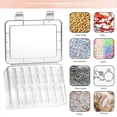 thumbnail image 4 of 2Conjunto Caja Pequeña de Almacenamiento Con Tapa Caja Pequeña de Plástico Transparente Caja Contenedora de Almacenamiento de Plástico Mini Organizador Vacío, 4 of 5