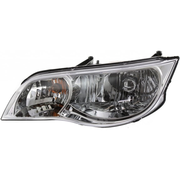 KarParts360 For 2003 2004 2005 2006 2007 SATURN ION Headlight Assembly Driver Side w/Bulbs Replaces GM2502239
