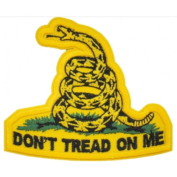 Don't Tread On Me Small Patch - 3x2.5 inch