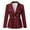 Red, variant on Palato Women's Plus Size Tops,Women Business Attire Printed Long Sleeve Suit Collar Slimming Cardigan Double Breasted Suit Coat Tops Jacket
