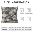 thumbnail image 5 of Orinice Planets Graphic Decorative Throw Pillow Cover for Home Couch Living Room Bed Sofa Car Bedroom, Durable Cotton Linen Fabric, Zipper Closure, 1PC 22x22in, 5 of 5