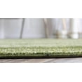 thumbnail image 4 of Unique Loom Del Mar Collection Contemporary Transitional Light Green Round Rug (6' 0 x 6' 0), 4 of 4