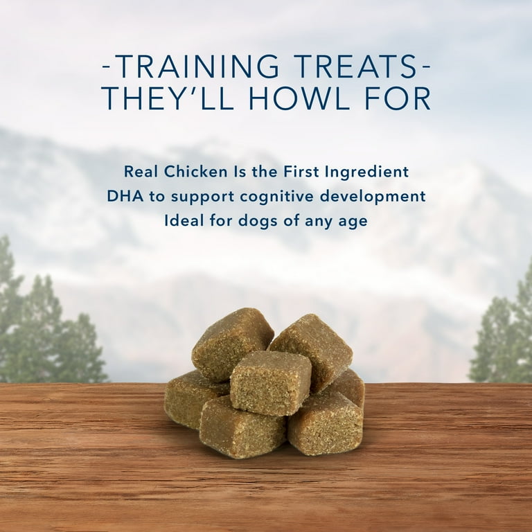 Blue Buffalo Wilderness Wild Bits High Protein Chicken SoftMoist Training Dog Treats