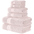 thumbnail image 2 of Modern Threads SpunLoft™ 6 Piece Adult Towel Set, Blush Pink, 2 of 9