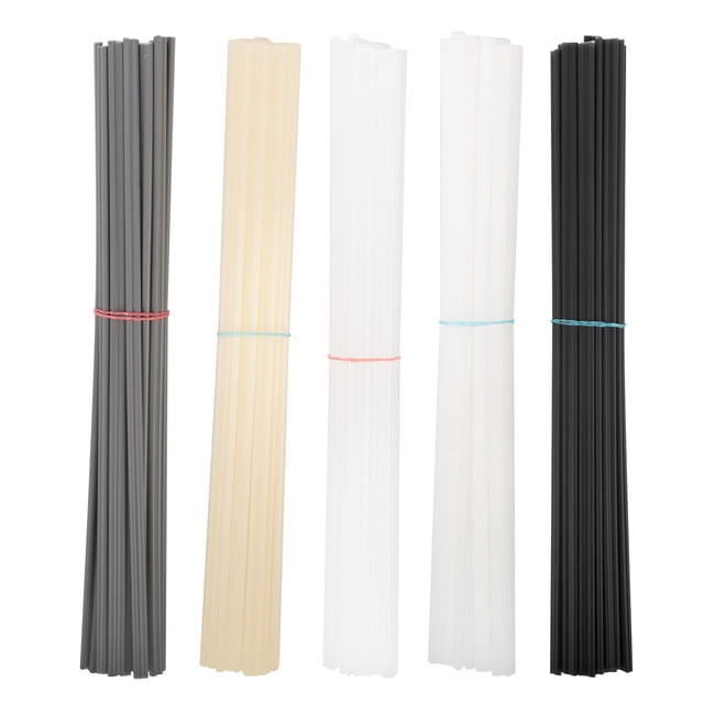 Plastic Rods, 100PCS Plastic Welding Rods ABS/PP/PVC/PE welder rods for Car bumper plastic welder gun/hot air gun