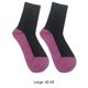 thumbnail image 3 of Calcetines de fibras aluminizadas Aislamiento de fibra de calor debajo de los calcetines deportivos de esquí (rosa), 3 of 5