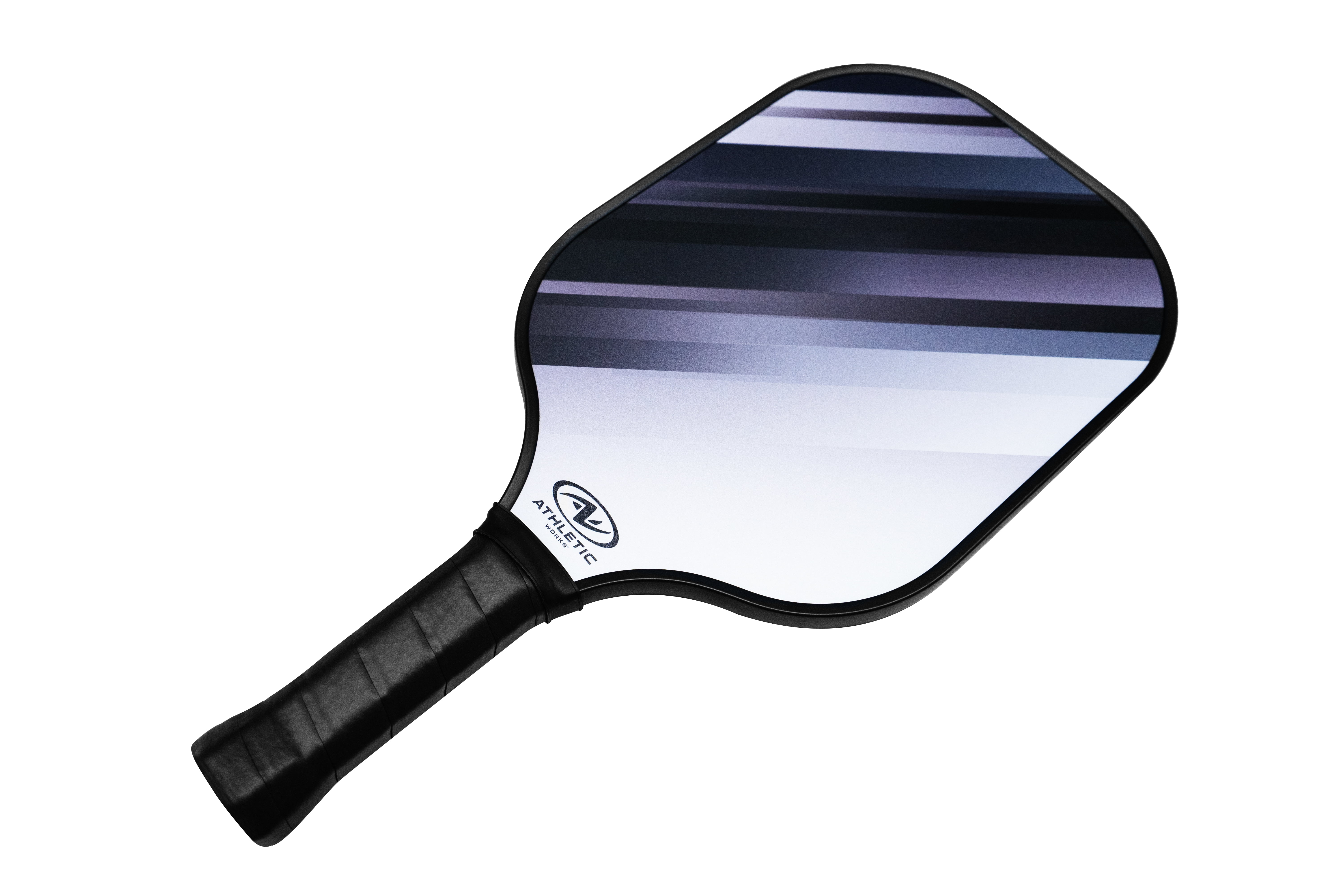 Athletic Works Fiberglass Pickleball Paddle, Black/Gray