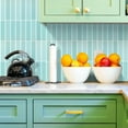 thumbnail image 4 of Clever Mosaics Self Adhesive Vinyl Decal Premium Finger Tile Backsplash for Kitchen Bathroom (10-Sheet), 4 of 7