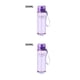 thumbnail image 4 of Moyic Hervidor de agua de plástico a prueba de fugas botella de bebida portátil para actividades al aire libre, púrpura transparente, 560 Púrpura transparente 560ml 2piezas, 4 of 6
