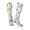 thumbnail image 5 of Lsque Colorful Poodle Dog Printed Crew Socks Men's Women's LightWeight Thin Casual Calf Socks ,Knee High Socks,Cotton Socks, 5 of 9