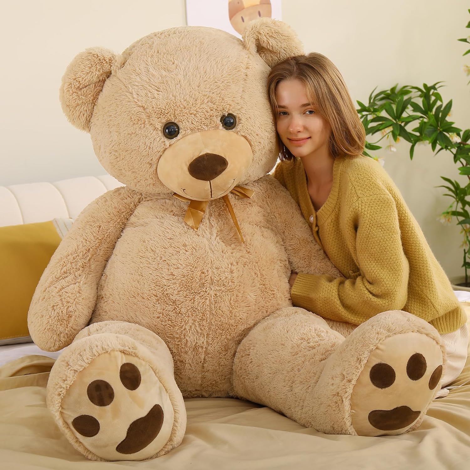 MorisMos 5-Foot Giant Teddy Bear Plush photo 6