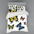 thumbnail image 2 of Ambesonne Butterfly Bedding Set 3 Pcs, Nature Moths Wings, Twin XL, Multicolor, 2 of 3