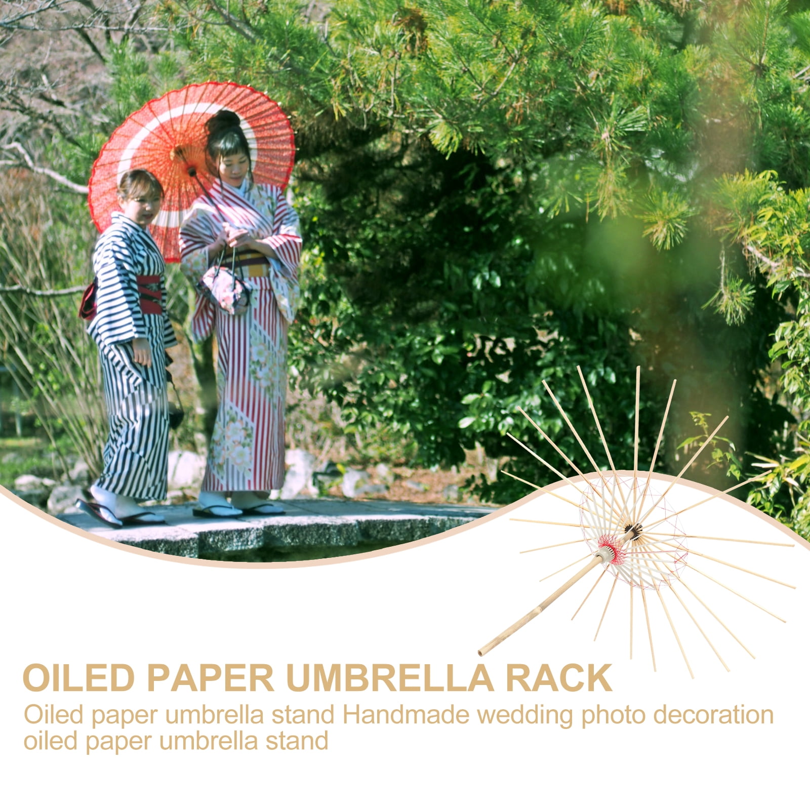 LOLIPPYY 2-Pack Decorative Umbrella Holders for Home Decor, Parties, Events, Photos, and Stylish Accessory Display