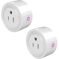 thumbnail image 1 of Wifi Smart Plug Paquete de 2, Enchufe Inteligente, Toma de Corriente Inalámbrica Compatible con Amazon , Google Home y IFTTT,Control Remoto via APP los Dispositivos Eléctricos, 1 of 5
