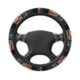 thumbnail image 3 of Haiem Veterans Day1 Print Steering Wheel Cover 15 Inches for Women Men, Neoprene Anti-Slip Cute Car Steering Wheel Grip Wrap Car Accessories Protective Case Cover for Vehicle Truck SUV, 3 of 8