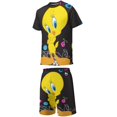 thumbnail image 2 of Kids Looney Tunes Tweety Athletic T-Shirt And Mesh Shorts Outfit Set Mesh Clothing Set for Boys, 2 of 7
