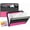 Rose Red, variant on Expanding File Folder 13 Pockets with Zipper Closure, TRANBO Letter/A4 Size Plastic Expandable Document Organizer (Rose Red)