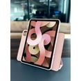 thumbnail image 4 of Tablet Stand Protection Clip with Case for iPad Pro 12.9 M2 Cover for 2022 9th Air 5 Tri-fold Magnet Back with Sticker for 11" Black S Pro 11 2021 2020, 4 of 6