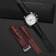 thumbnail image 4 of Nueva pulsera de cuero genuino de 19 mm, 20 mm y 22 mm para relojes Tag Heuer, correa de reloj para hombre, hebilla plegable, correa de piel de caimán, 4 of 5