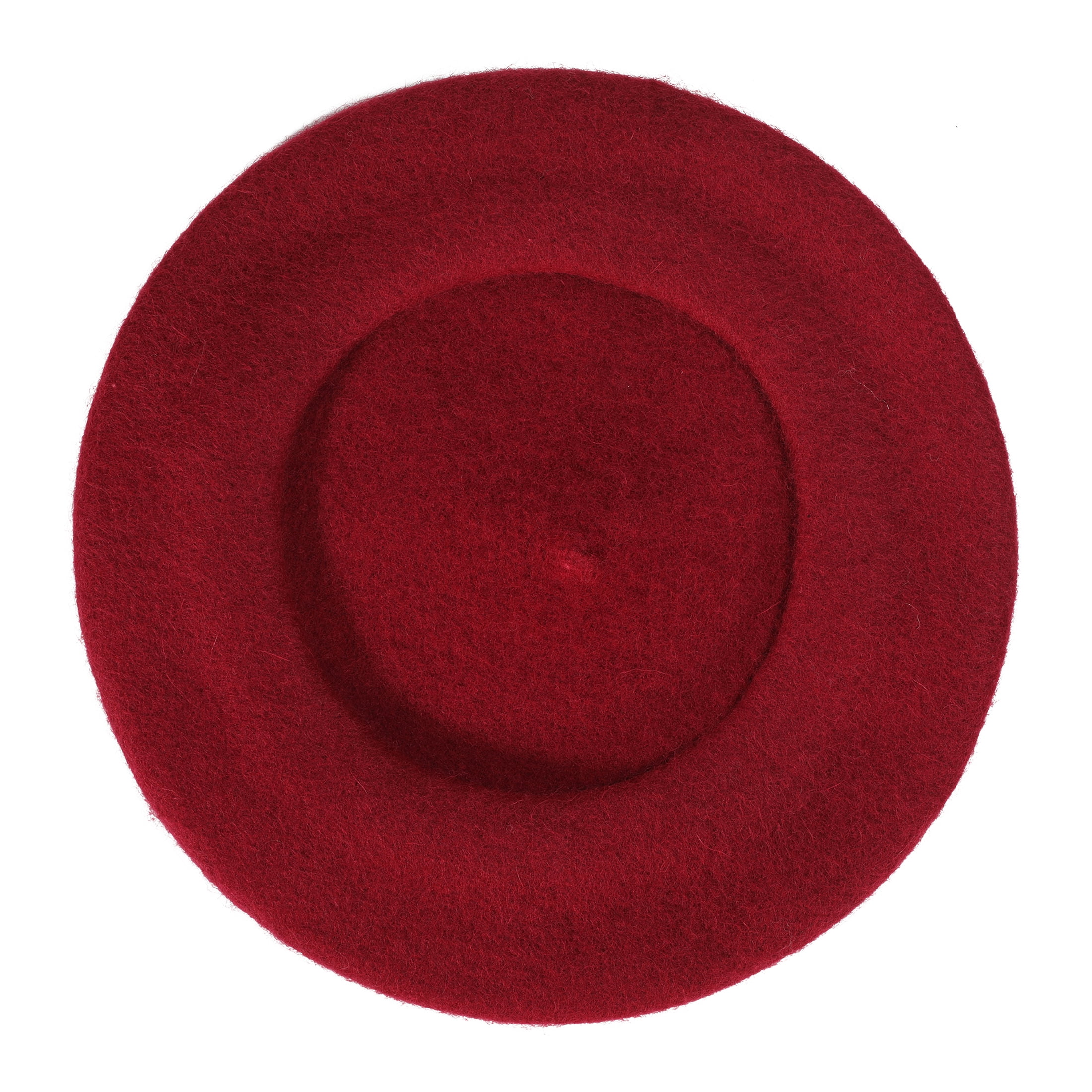 6362 Wool French Beret Hat Solid Color Beret Cap For Women Girls (garnet) DLAPL Wool Beret Hat for Women Solid Color Classic French  main image 2