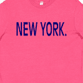 thumbnail image 4 of Inktastic New York in Blue Text Youth T-Shirt, 4 of 5