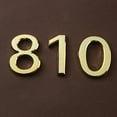 thumbnail image 5 of Modern House Numbers, Self-Adhesive Metal Address Signs, Weatherproof Outdoor Design with 3D Floating Effect, Easy Installation for Home and Mailbox, 5 of 6