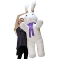 thumbnail image 4 of American Made Giant Stuffed Bunny 60 Inch Soft Big Plush 5 Foot Rabbit Made in USA, 4 of 12