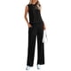thumbnail image 3 of Conjunto Deportivo PRETTYGARDEN 2 Piezas Sin Mangas Negro XXL, 3 of 8