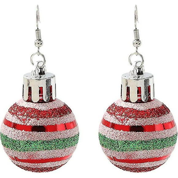 Boucles d'Oreilles de Noël pour Femmes - Bijoux de Déguisement de Noël, Boucles d'Oreilles Arbre de Noël