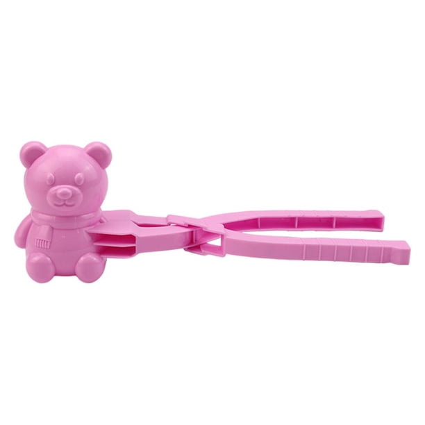 Bola de nieve con mango Juguetes Sunnimix Rosado Clip de la fabricante de bolas de nieve