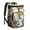 Boho Bohemian Art, variant on Travel Cooler Bag - Boho Bohemian Art Camping Beer Cooler Backpack with Bottle Opener- Waterproof Insulated Picnic Backpacks - Cooler Bag for Beach