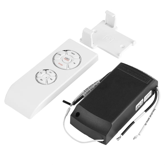 Nikou Lampe de Ventilateur Télécommande sans Fil 4 Timing 3 Vitesses Anti-déformation Pendentif de Plafond pour Les Salons Bureaux Cantines