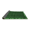 thumbnail image 2 of Ahgly Company Indoor Rectangle Abstract Emerald Green Modern Area Rugs, 5' x 8', 2 of 4