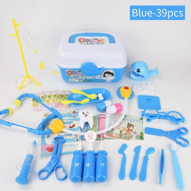 39pcs Simulated Doctor Toy, Early Education Puzzle Role Play Medical Toy For Kid And Children