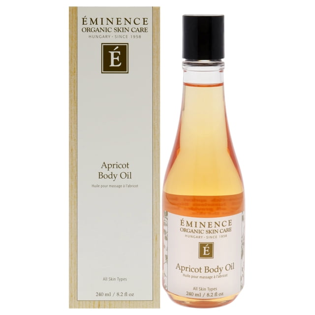 Aceite corporal de albaricoque de Eminence para unisex - 8,2 oz de aceite