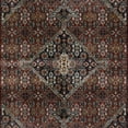 thumbnail image 5 of Woven Trends Lombardi Area Rug - ELI06 - Traditional-Persian or Oriental Area Rug, Medallion Pattern, Stain Resistant, Living Room, Patio, Entryway, Kitchen, Office, Polyester Rug in Blue - 5' x 8', 5 of 5