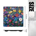 thumbnail image 2 of Bathroom Scale, Highly Accurate Digital Body Scale,Precisely Measures Weight up to 400 lbs-Mosaic Of Colorful Wildflowers Including Daisies And Lilies, 2 of 4