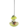 thumbnail image 3 of Ebros Green Pear Fruit W/ Perching Finch Bird Feeder W/ Hanging Chains Figurine, 3 of 5