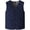 Navy, variant on Men's Sherpa Fleece Lined Quilted Vest, V‑Neck Snap Button Sleeveless Warm Gilet Jacket with Pockets, Lightweight Insulated Waistcoat for Fall Winter Daily Wear