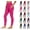 12# Hot Pink, variant on High Waisted Yoga Leggings with Pockets, Buttery Soft Workout Yoga Pants for Women Tummy Control Running Gym,Hot Pink M