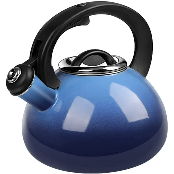 Whistling Tea Kettles, AIDEA 2.3 Quart Ceramic Tea Kettle for Stovetop