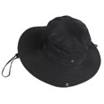 thumbnail image 2 of Sun Hats for Women, Wide Brim Foldable Boonie Hat for Fishing Hiking Gardening, 2 of 9