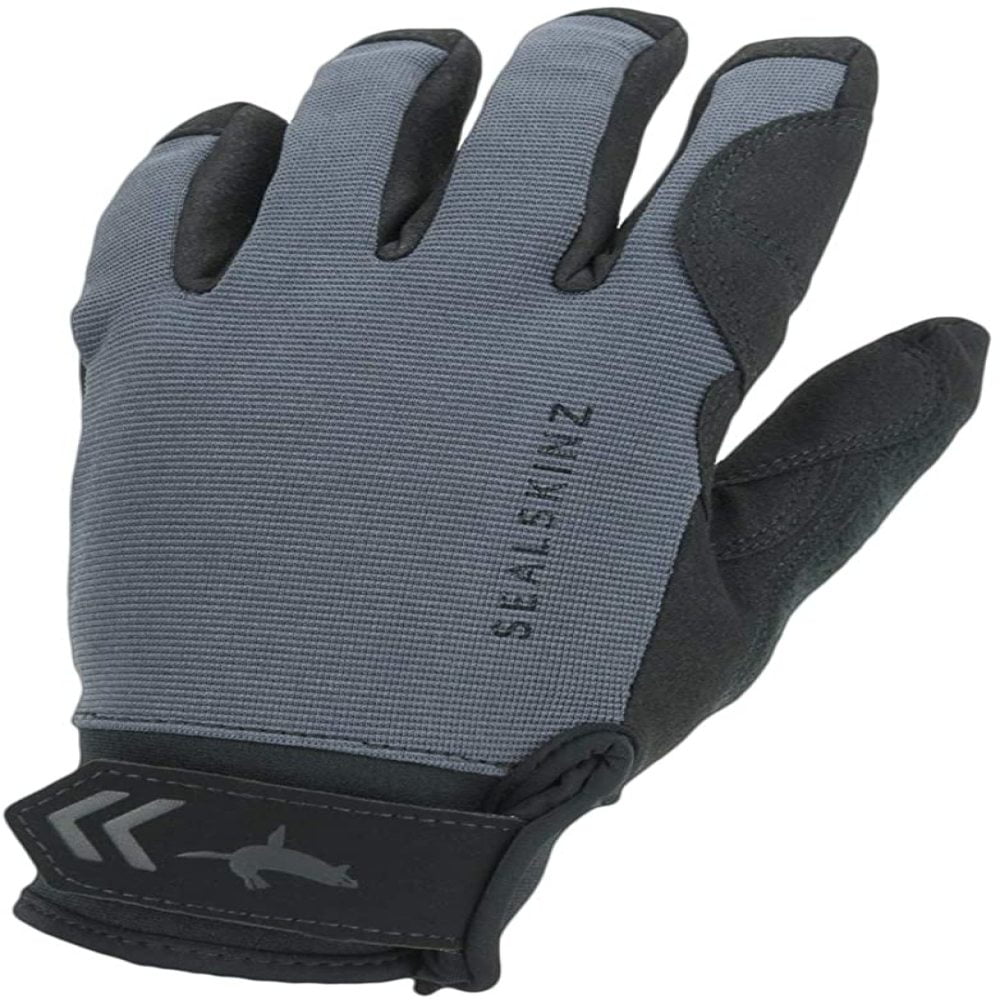 Seal Skinz Waterproof All Weather Glove Large  Grey/Black Large Grey/Black 