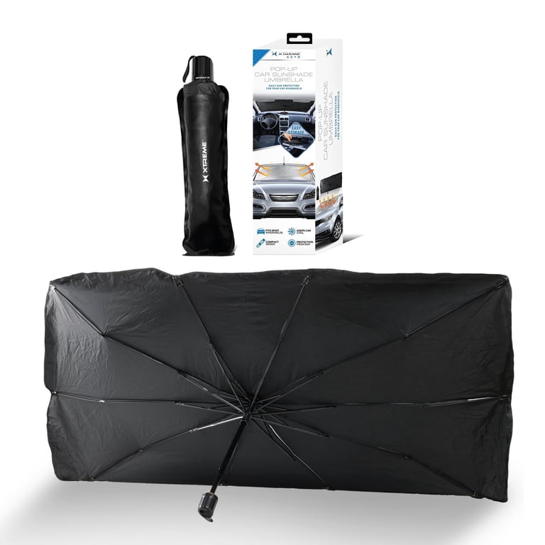 Foldable Reflective Windshield Sun Shade Umbrella photo 7