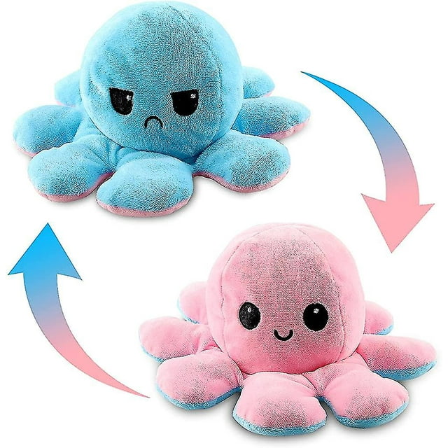 Octopus Cuddly Toy -octopus Plush Toys -reversible Octopus Plush For Turning.