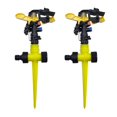 thumbnail image 3 of Mosiee Metal 360 Degree Automatic Rotating Sprinkler Head Lawn Garden Irrigation Tools, 3 of 7