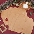 thumbnail image 5 of 1 Bag 20Pcs Paper Gift Box Brown Kraft Paper Folding Box with Polyester Ribbon Roll Paper Cookie Boxes 12x12x9CM Square Paper Cookie Boxes for DIY Gift and Party Packaging, 5 of 7